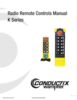 Manual - Radio Remote Controls - SAGA K Series