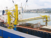 Motor-Driven Cable Reel used as energy transmission system to a Ship-Unloader